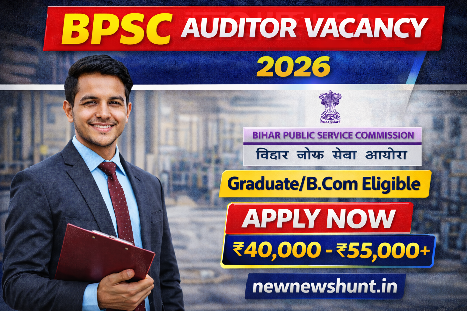 BPSC Auditor Vacancy 2026