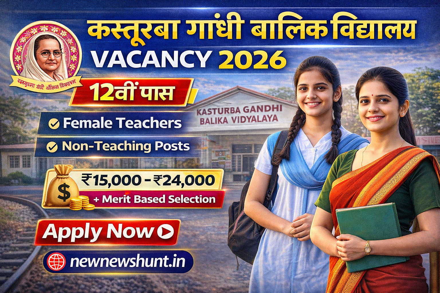 Kasturba Gandhi Balika Vidyalaya Vacancy 2026